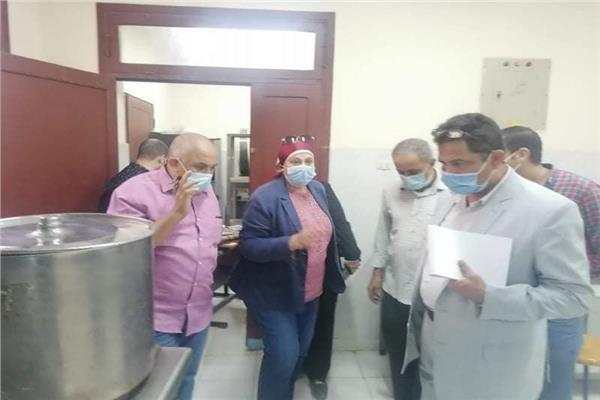 جولة وكيل مديرية التربية والتعليم بالقليوبية
