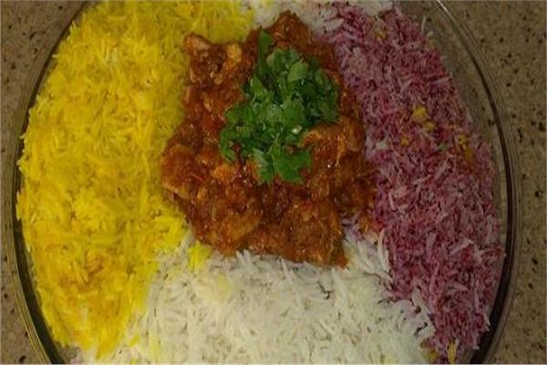 أرز ملون
