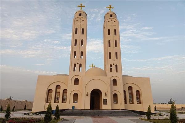 دير القديس يحنس القصير بطريق العلمين