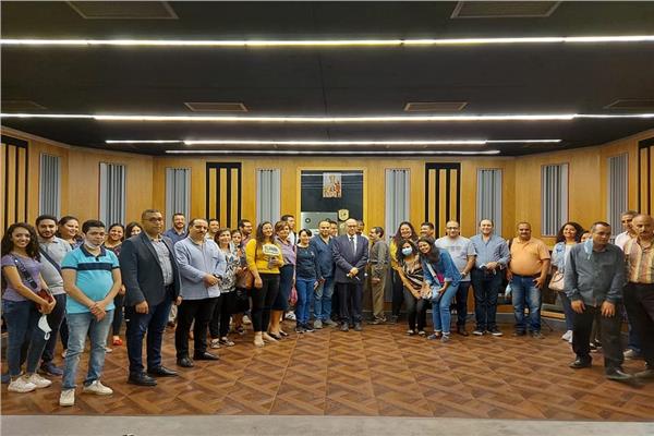إدارة معهد الدراسات القبطية يلتقي بالطلاب الجدد