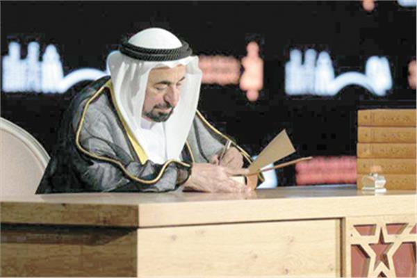 حاكم الشارقة د. سلطان  القاسمي