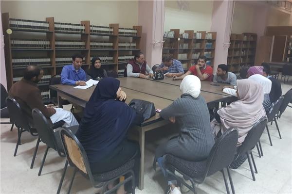 فعاليات الورش الفنية والثقافية بقصر ثقافة القبارى