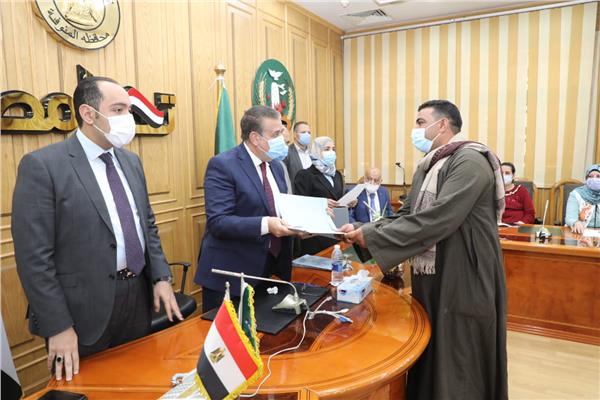 محافظ المنوفية : تمويل (114) مشروع  ضمن مبادرة أنظمة الرى الحديث
