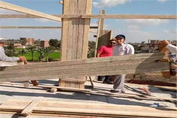 تعديات البناء على الأراضي الزراعية