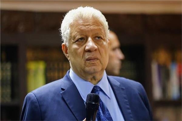 رئيس الزمالك السابق مرتضي منصور 