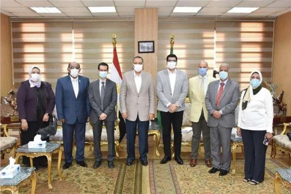 تدشين المبادرة الرئاسية للرعاية الاولية لنزلاء المؤسسات الاجتماعية بالشرقية 