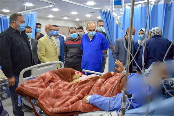 جولة تفقدية داخل مستشفي الزقازيق العام