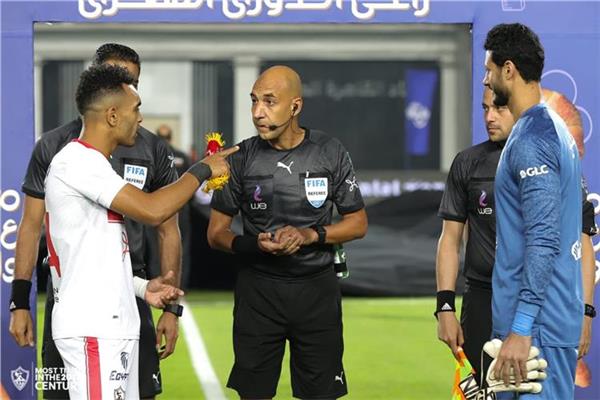 جانب من مباراة الأهلي والزمالك