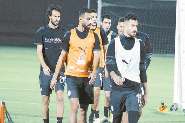 آخر استعدادات المنتخب قبل السفر إلى أنجولا