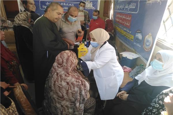 تطعيم المواطنين بلقاح كورونا‎‎ بالشرقية