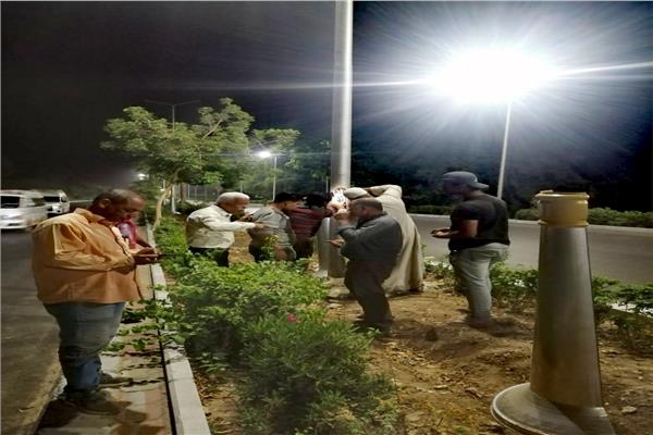 رفع  ٦٠ طن من المخلفات فى حملة  نظافة مكبرة بطريق المطار ومدخل مدينة الأقصر