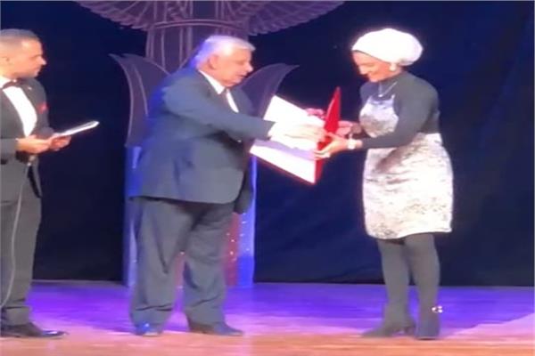 خلال تكريم محررة بوابة أخبار اليوم الزميلة دعاء فودة