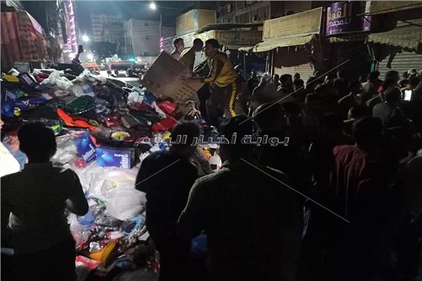 محافظ سوهاج يتابع تداعيات حريق طهطا