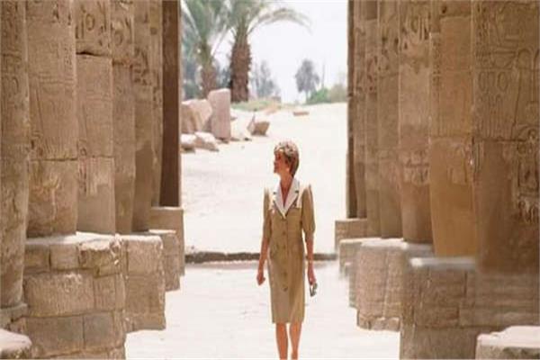  رحلة الأميرة ديانا للأقصر