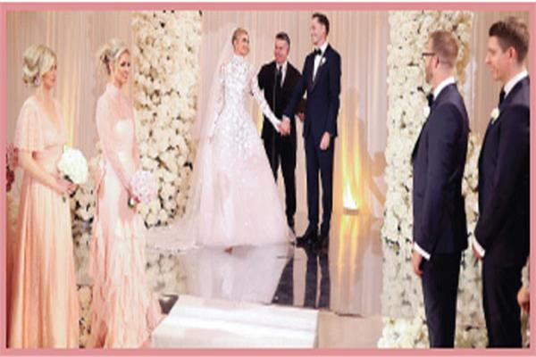 ليلة زفاف «باريس» 