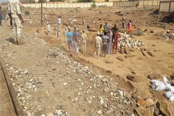  إنهيار سقف منزل بأسوان