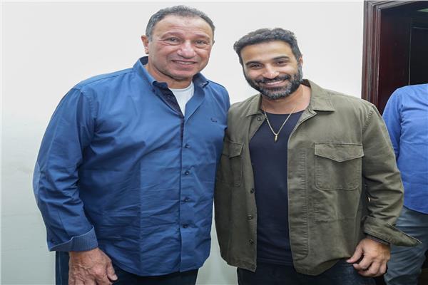 أحمد فهمي والكابتن محمود الخطيب