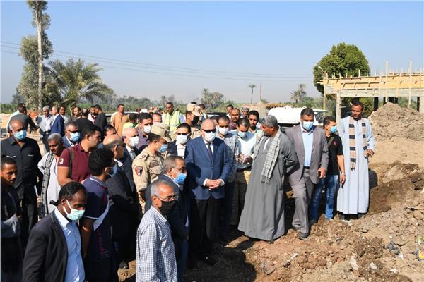 جولة تفقدية لمشروعات حياة كريمة