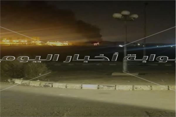 صورة من الحريق