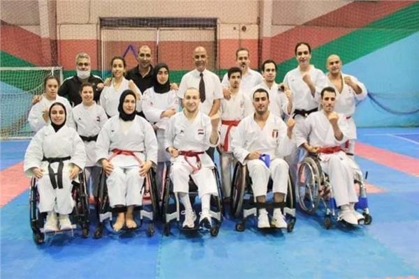 بعثة ذوى الهمم للكاراتيه فى بطولة العالم بدبى