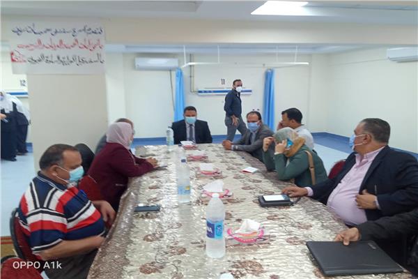 وكيل  صحة المنوفية : تجهيز أماكن لتطعيمات المواطنين بلقاح فيروس كورونا بمنوف