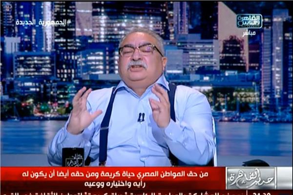  الاعلامي ابراهيم عيسى