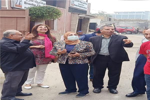 نائب المحافظ القاهرة تتفقد أعمال تطوير شارع بيرم التونسى 