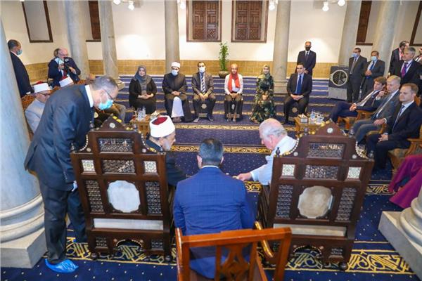 الإمام الأكبر والأمير تشارلز