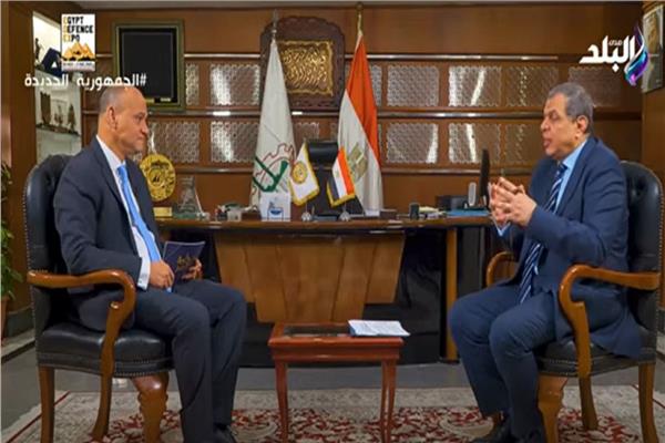 خالد ميري مع وزير القوى العاملة