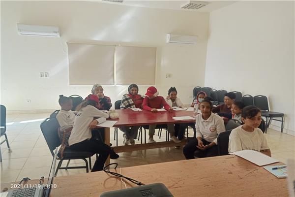 فعاليات ورشة القصة القصيرة بقصر ثقافة تحيا مصر بالأسمرات