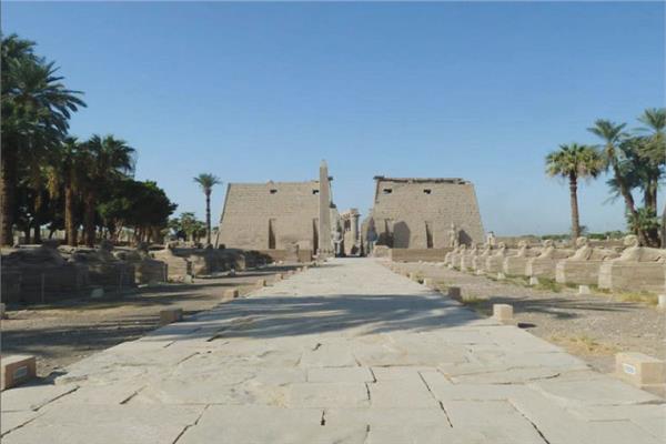   طريق الكباش بالاقصر