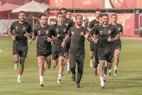 الأهلى يستعد بقوة لمواجهة غزل المحلة القادمة