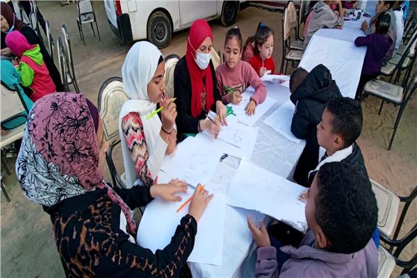 قصور الثقافة تواصل فعاليات حياة كريمة بمركز أطسا بالفيوم