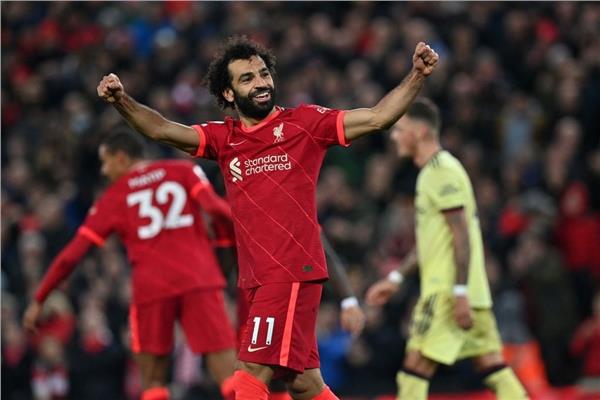  محمد صلاح لاعب ليفربول 
