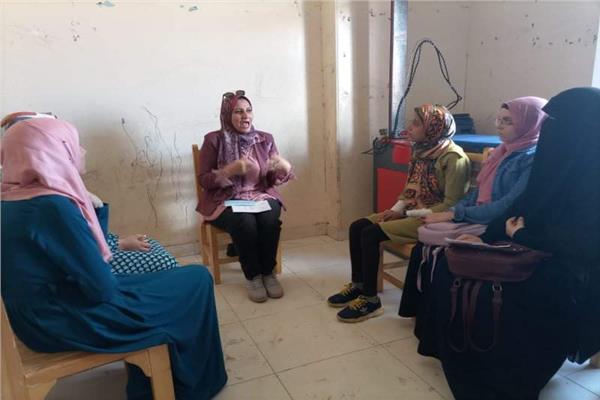 استقبال حافل لأهالي قرية الحسينية لمبادرة حياة كريمة الثقافية     