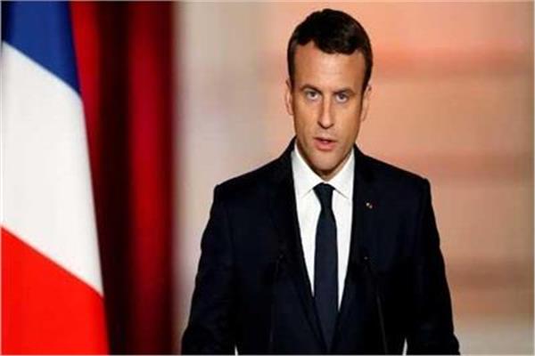  الرئيس  "إيمانويل ماكرون