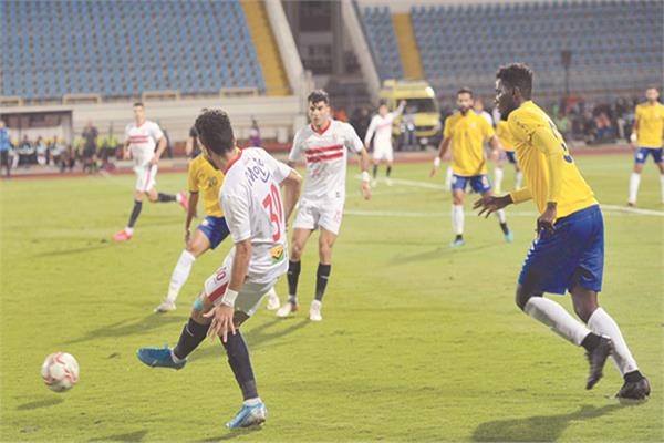 الزمالك يأمل استثمار فوزه الأخير على الإسماعيلى بتحقيق الانتصار على البنك غداً