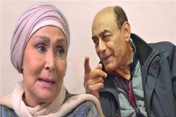 الفنان أحمد بدير والفنانة القديرة الراحلة سهير البابلي