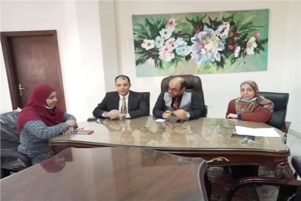 قيادات جامعة المنوفية