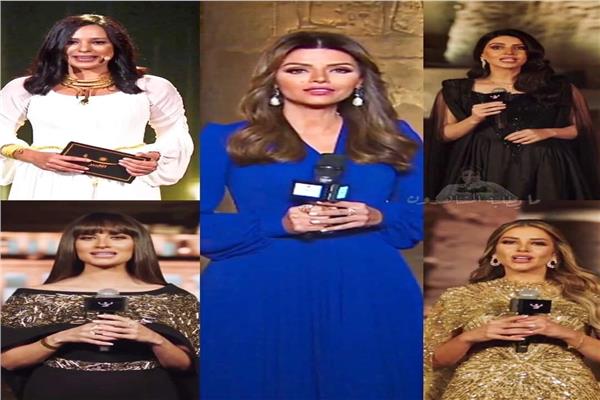 بإطلالات فرعونية.. مذيعات مصر يبهرون العالم بتقديم حفل افتتاح طريق الكباش بالأقصر   