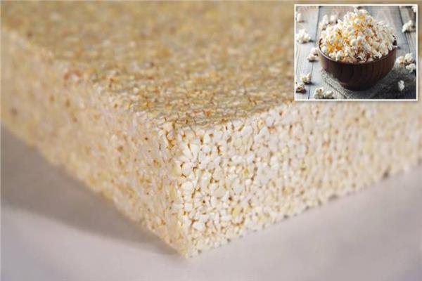 علماء يطورون مادة عازلة للمباني من الفشار