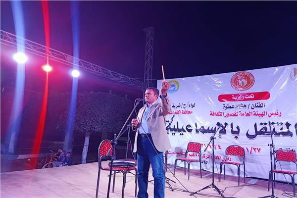 الإنشاد الديني يفتتح فعاليات المسرح المتنقل في قرية سرابيوم بالإسماعيلية      