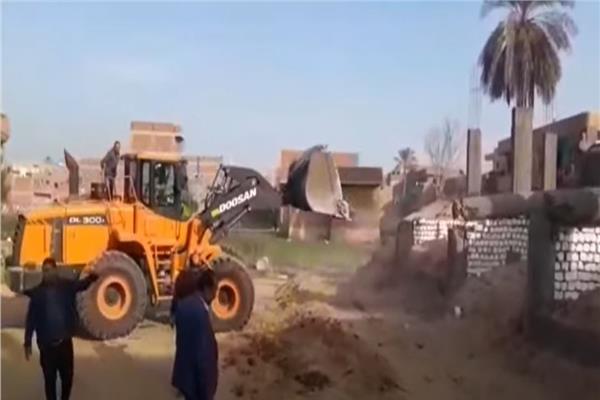 مخالفات بناء بمركز البدرشين