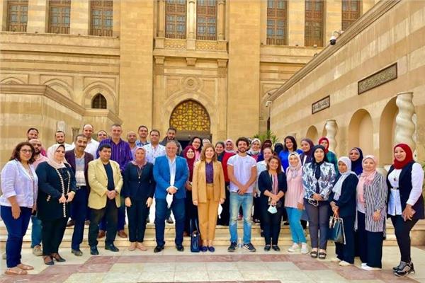 صورة جماعية على هامش الدورة التدريبية 