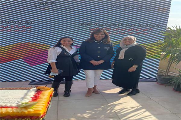 جانب من الإحتفال بمرور عام على إنشاء المركز المصرى الألمانى للوظائف