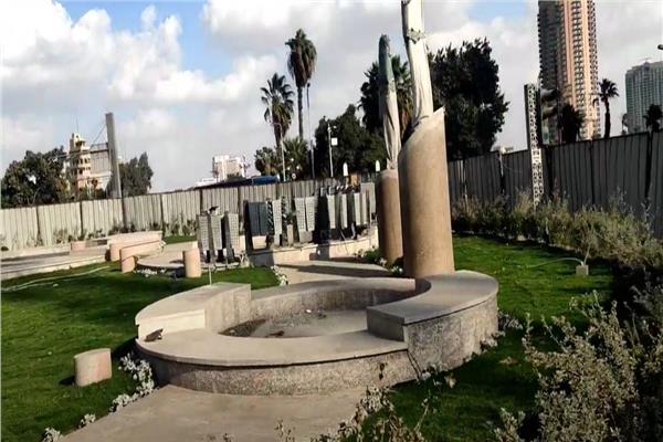 أعمال تطوير ميدان الجلاء بالجيزة 