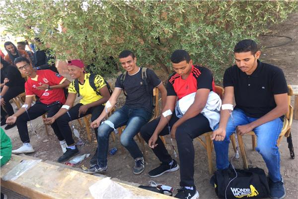 مبادرة لتجميع بلازما الدم  بكلية التربية