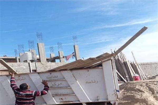 حملات مكثفة  لإزالة التعديات  والإشغالات المخالفة بمدن الشرقية 