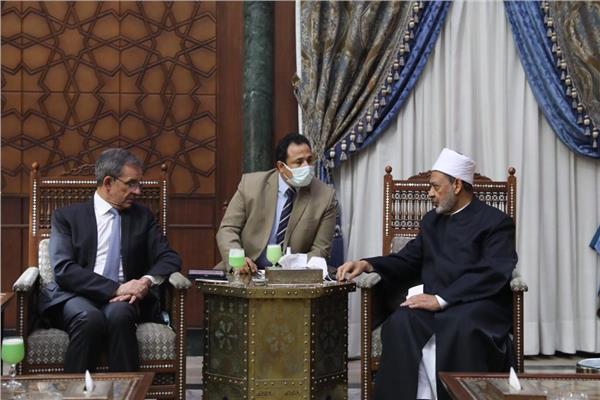 الإمام الأكبر يستقبل وفد البرلمان الأوروبي