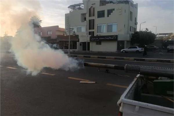 تكثيف أعمال المكافحة المتكاملة للحشرات